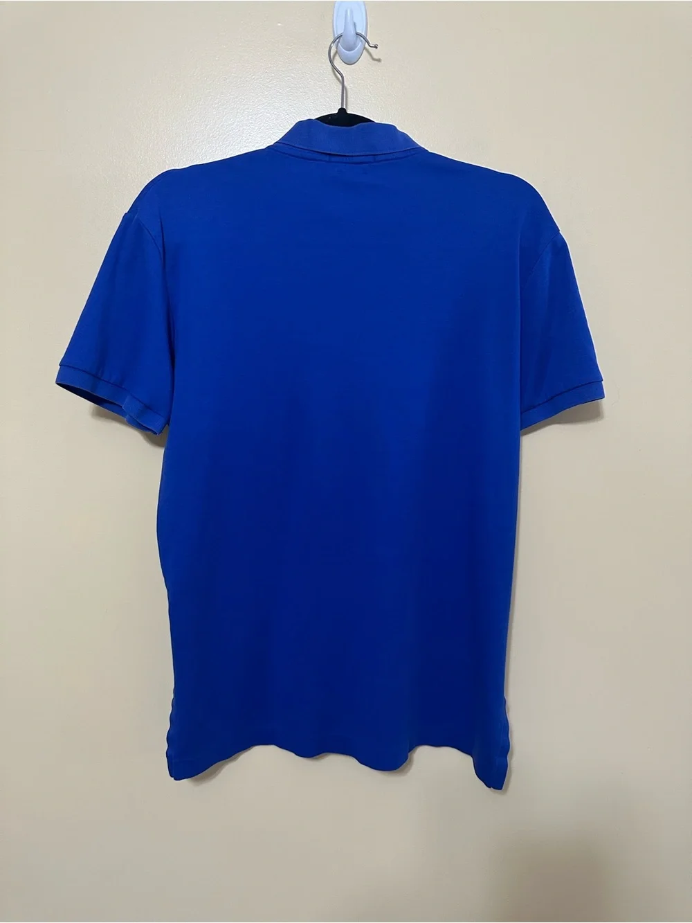 Polo Ralph Lauren Pima Soft Touch Embroidered Pony Logo Shirt Men M Blue